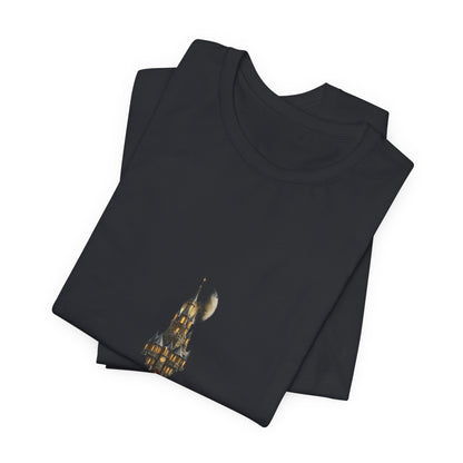 Fantasy Castle Book Christmas T-Shirt