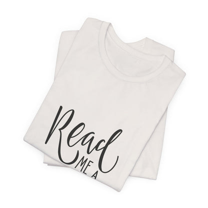 Read Me a Story Kids T-Shirt Cute Book Tee