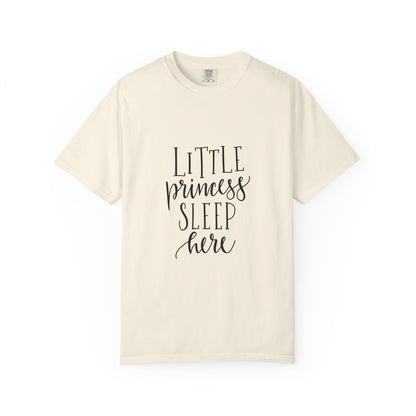 Little Princess Sleep Here Girls Tee