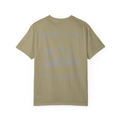Farm Boy Tee Vintage Barn Garment-Dyed Shirt