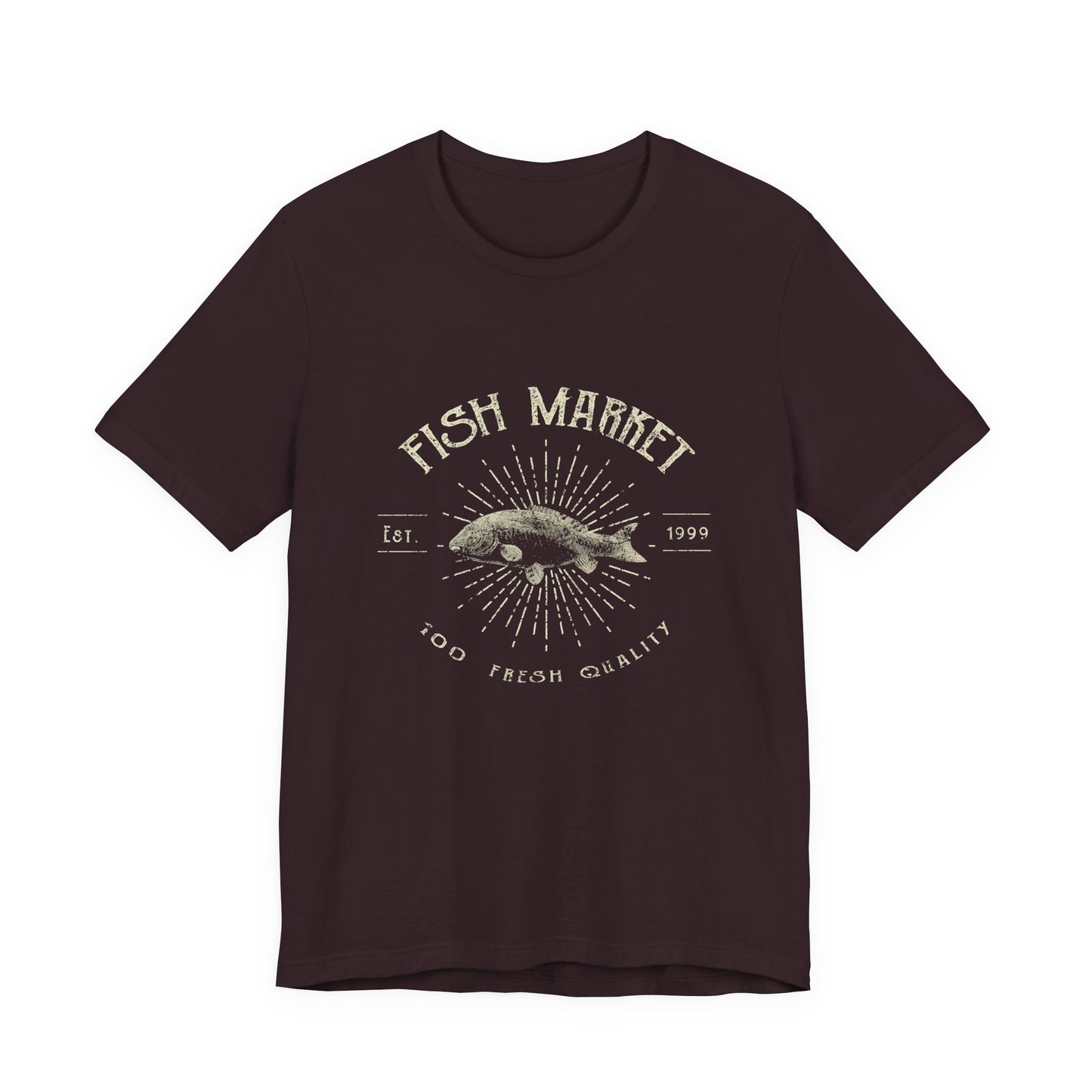 Fish Market Vintage Tee Est. 1999 Fishing Shirt