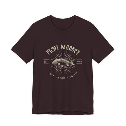 Fish Market Vintage Tee Est. 1999 Fishing Shirt
