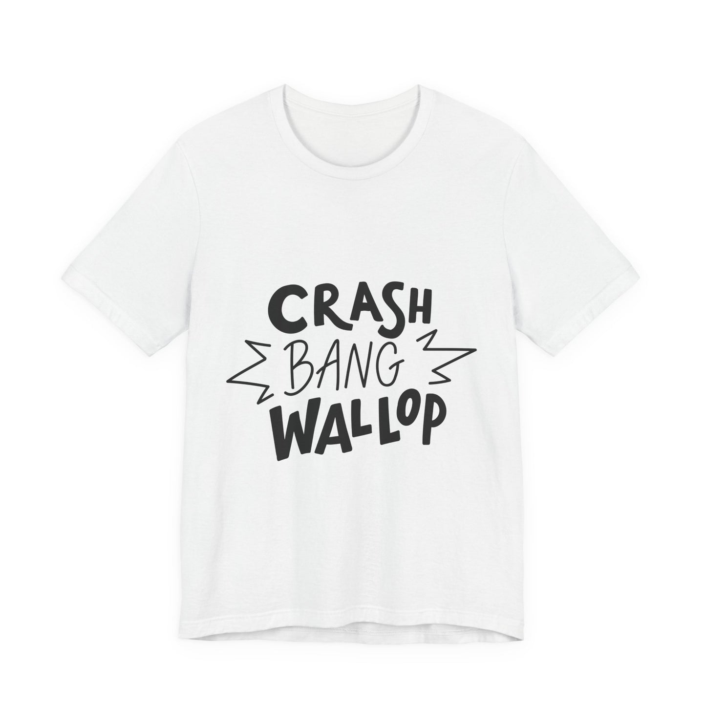Crash Bang Wallop T-Shirt Comic Typography