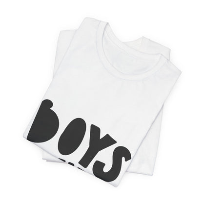 Boys Rule T-Shirt Fun Bold Kids Tee