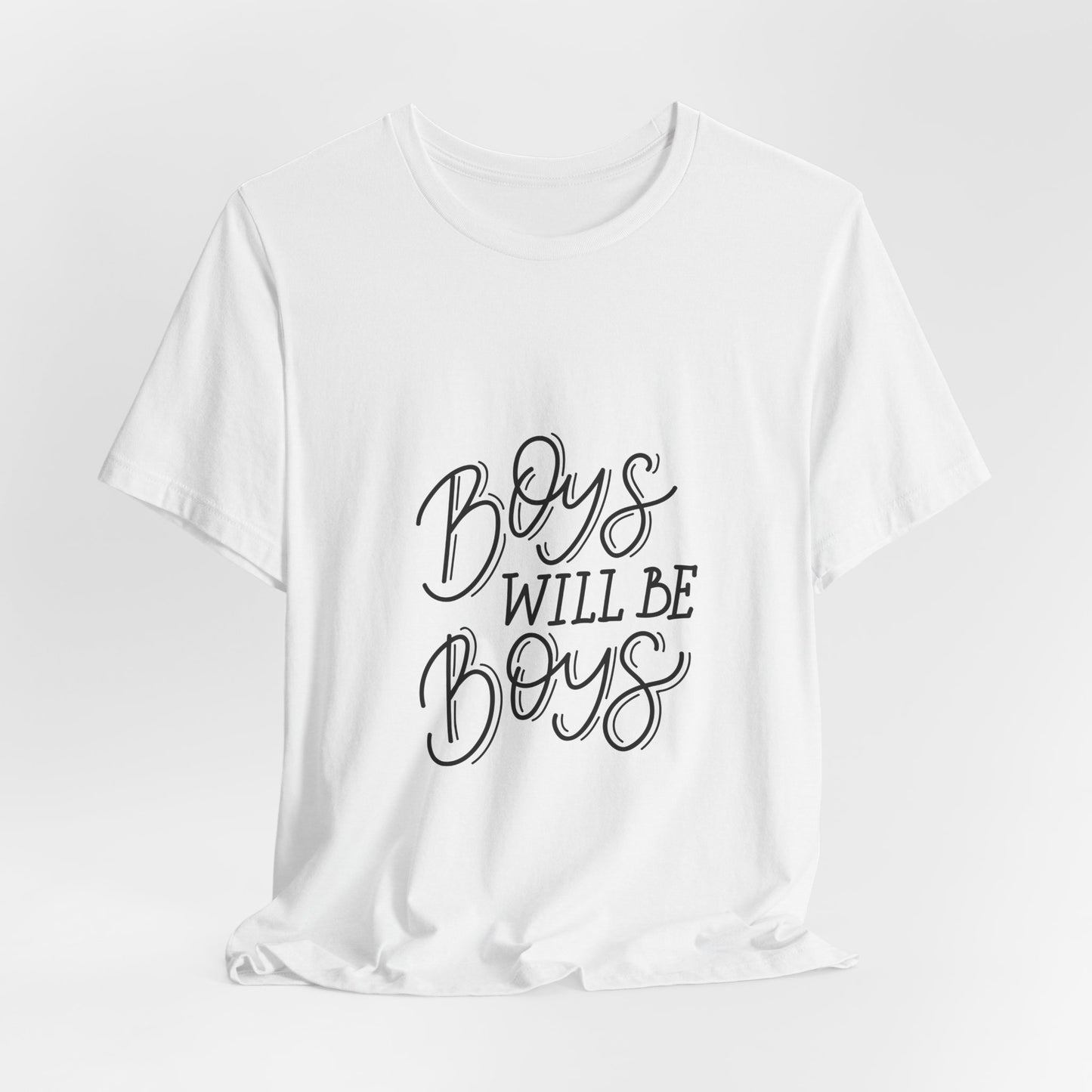 Boys Will Be Boys T-Shirt Funny Kids Tee