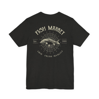 Fish Market Vintage Tee Est. 1999 Fishing Shirt