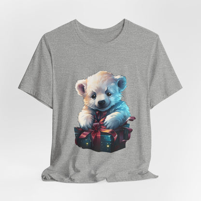 Cute Polar Bear Christmas T-Shirt Gift Tee