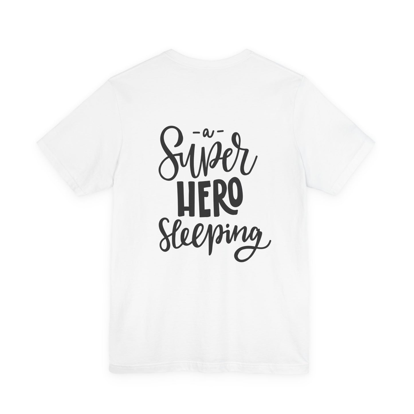A Super Hero Sleeping Kids T-Shirt