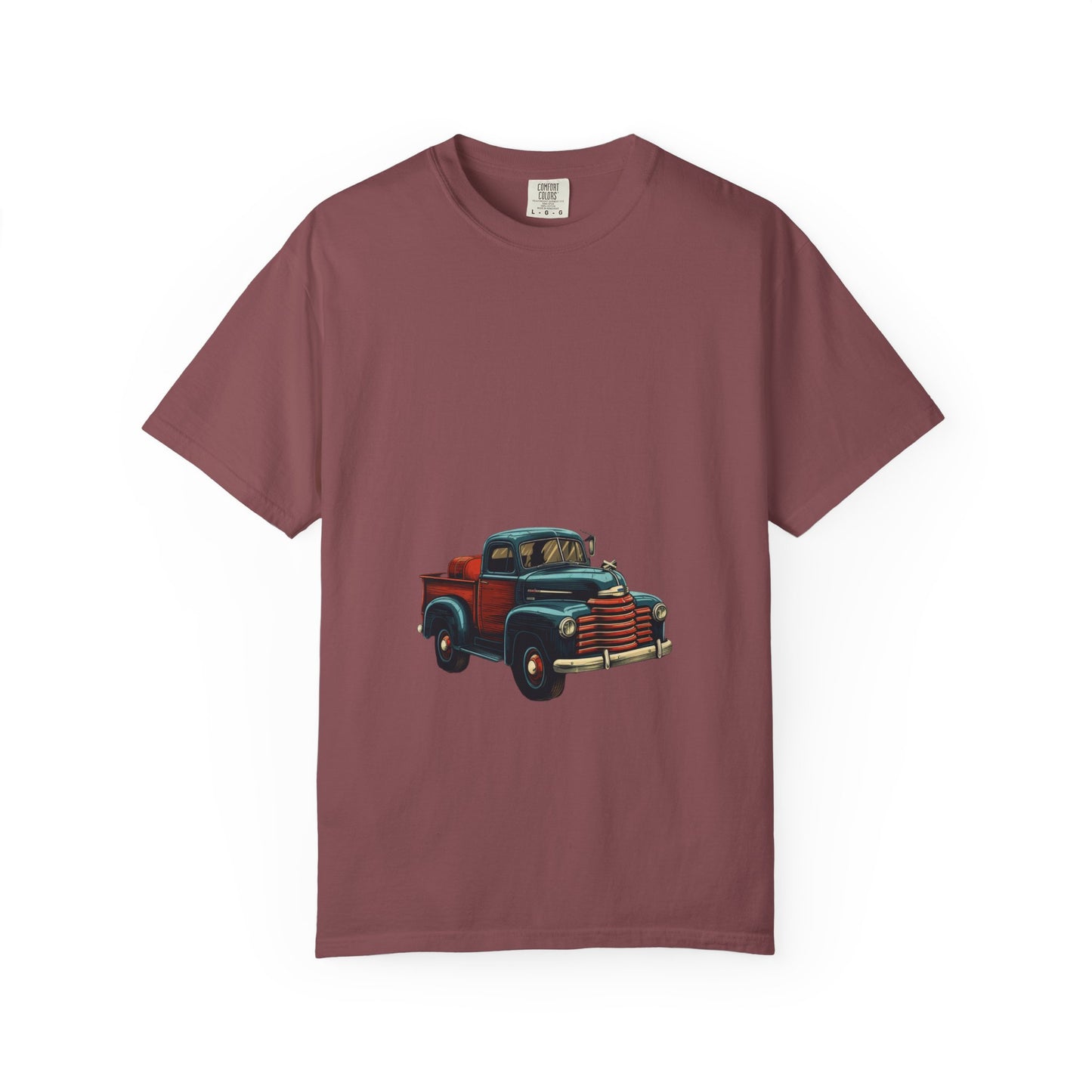 Vintage Christmas Truck Garment-Dyed Tee Holiday