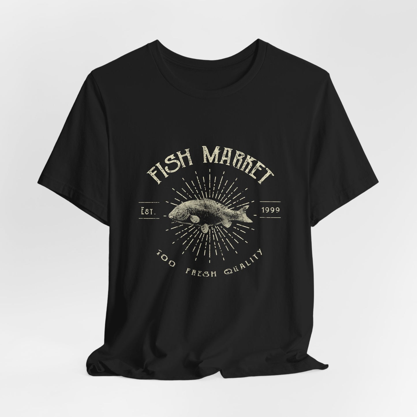 Fish Market Vintage Tee Est. 1999 Fishing Shirt
