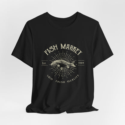 Fish Market Vintage Tee Est. 1999 Fishing Shirt