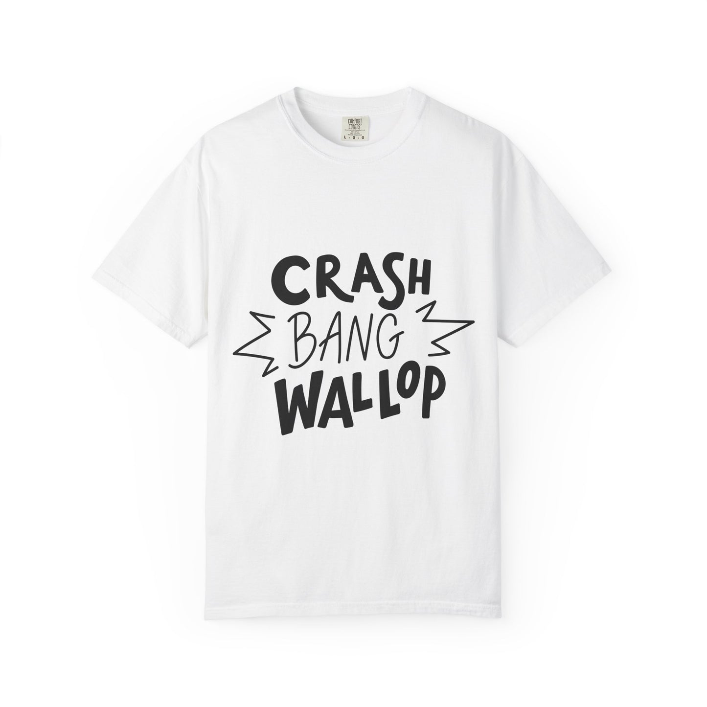 Crash Bang Wallop Garment-Dyed Tee Comic Type