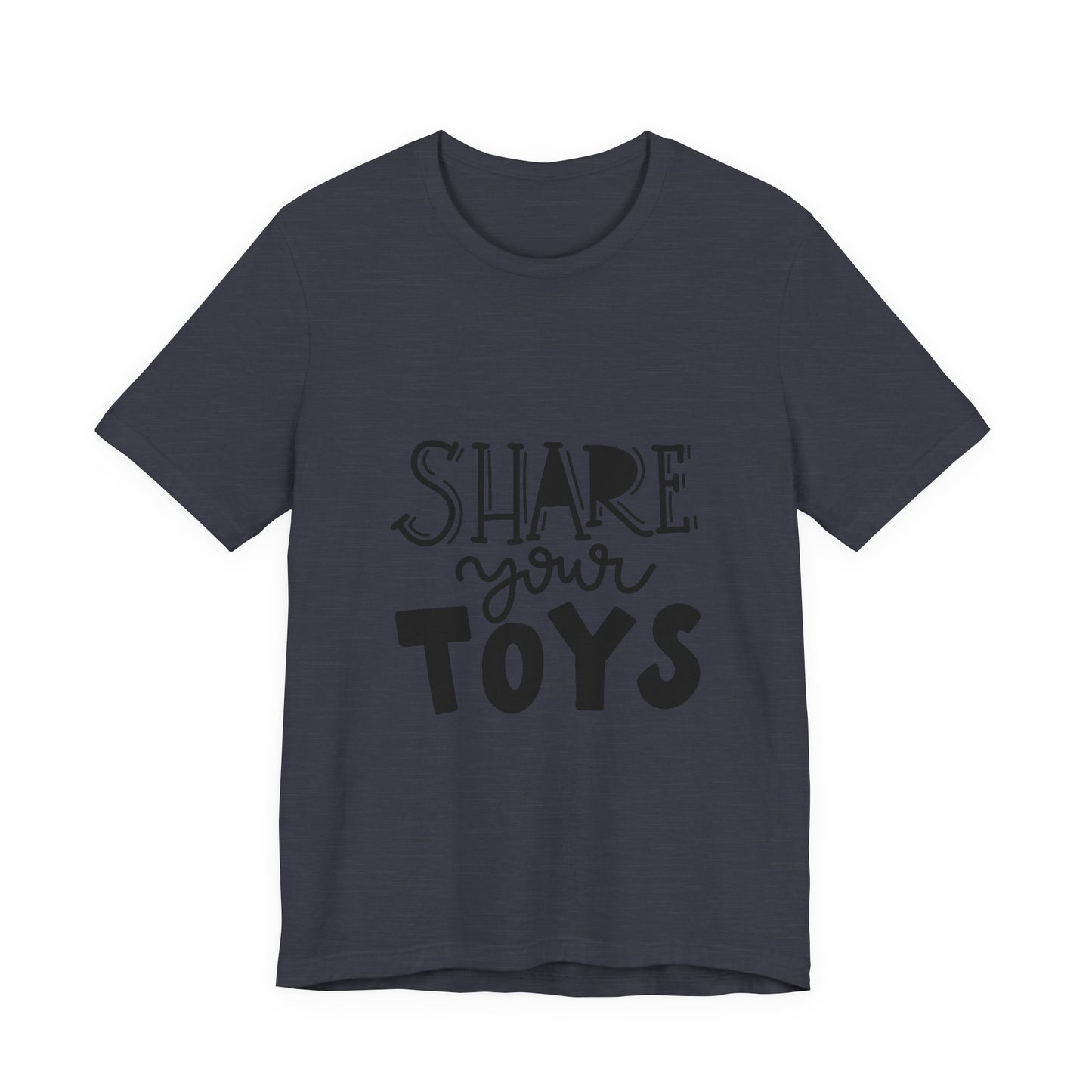 Share Your Toys T-Shirt Kids Lettering Tee