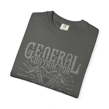 General Contractor Funny Heavyweight Tee Gift