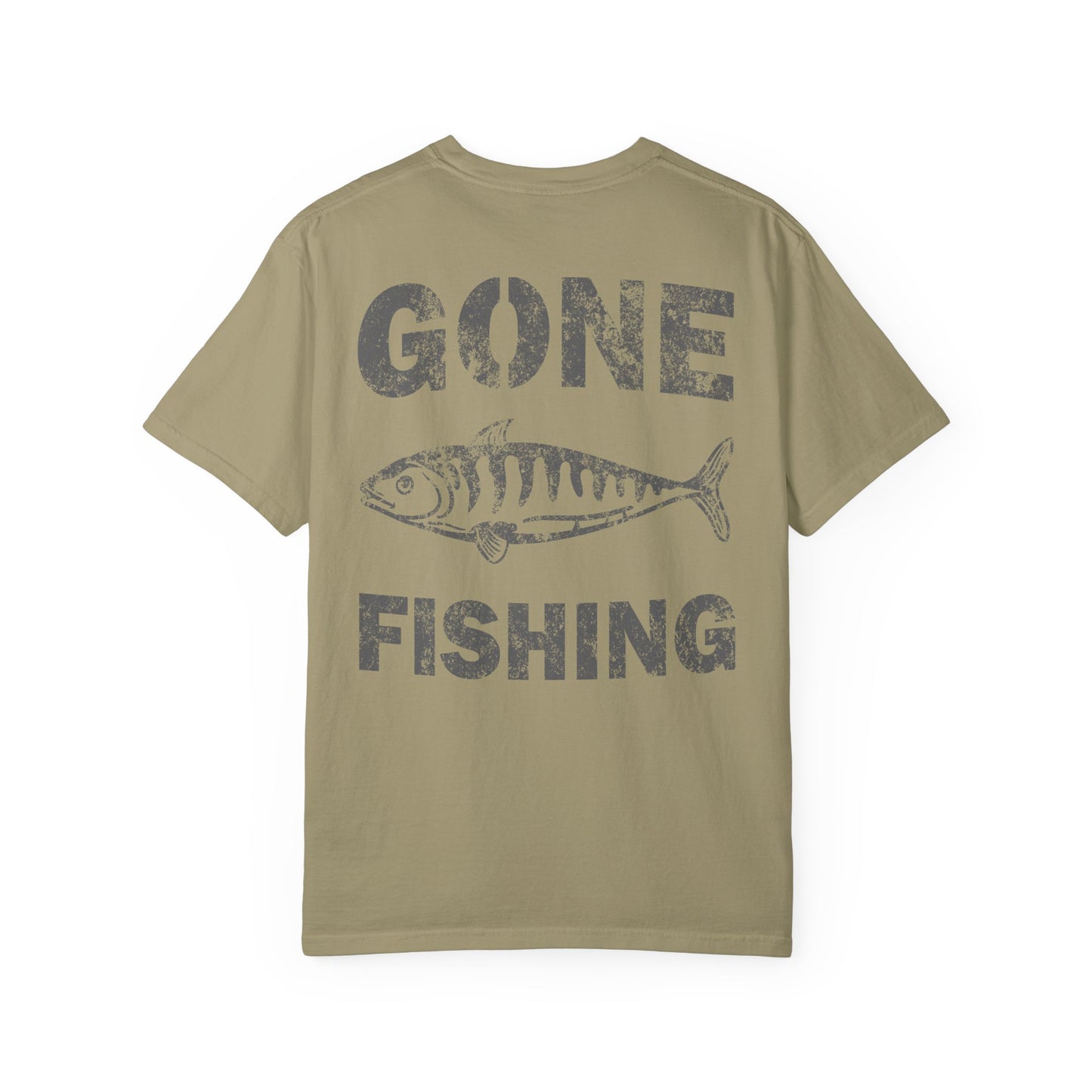 Gone Fishing Heavyweight Garment-Dyed Vintage Tee