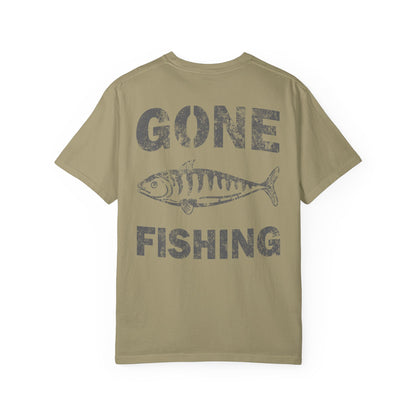 Gone Fishing Heavyweight Garment-Dyed Vintage Tee