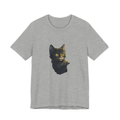 Christmas Cat in Tree T-Shirt Funny Holiday Tee