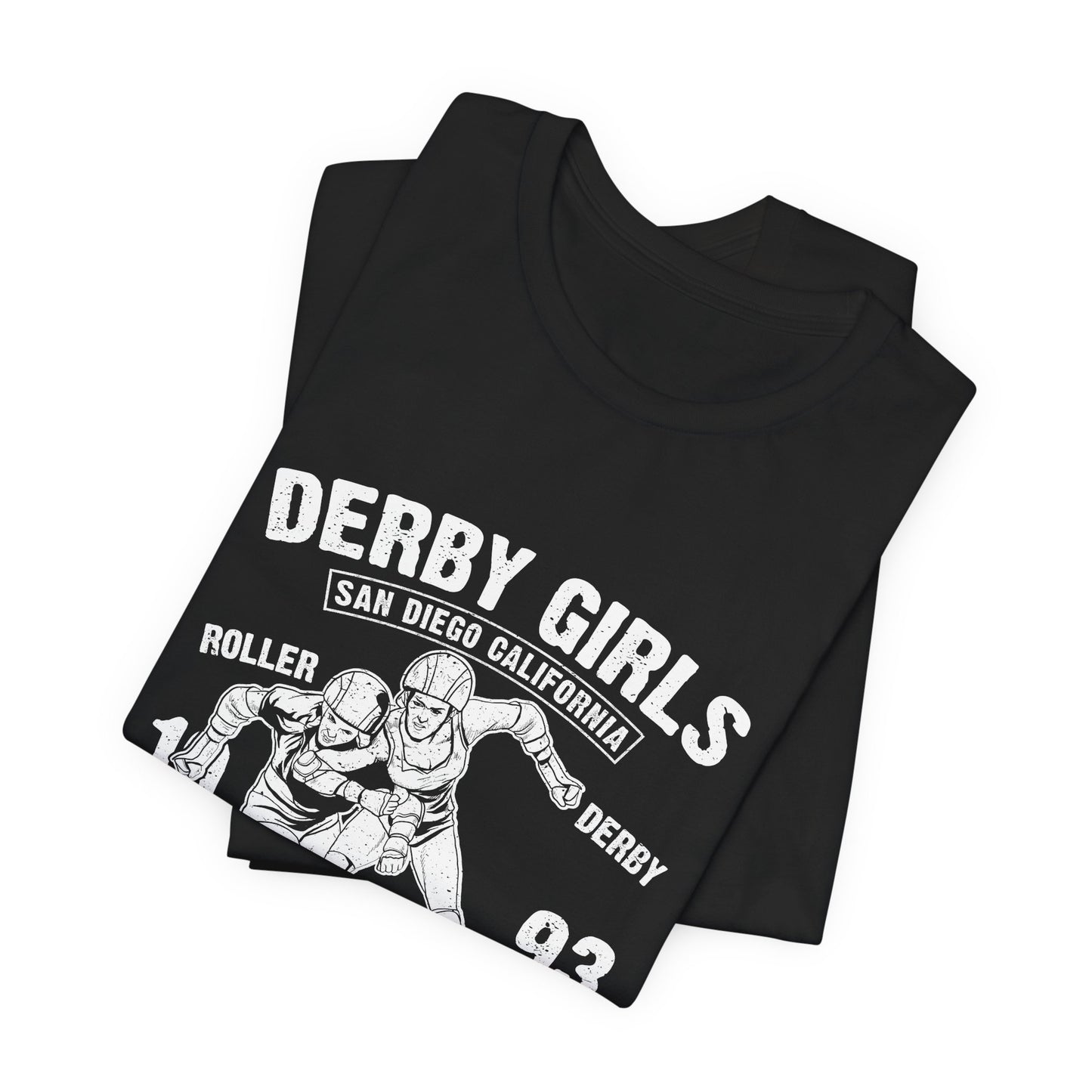 Derby Girls T-Shirt Roller Skating Gift Tee