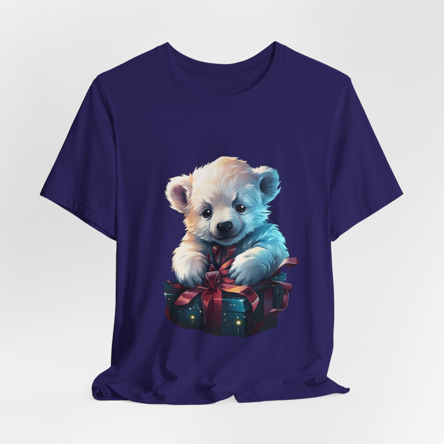Cute Polar Bear Christmas T-Shirt Gift Tee
