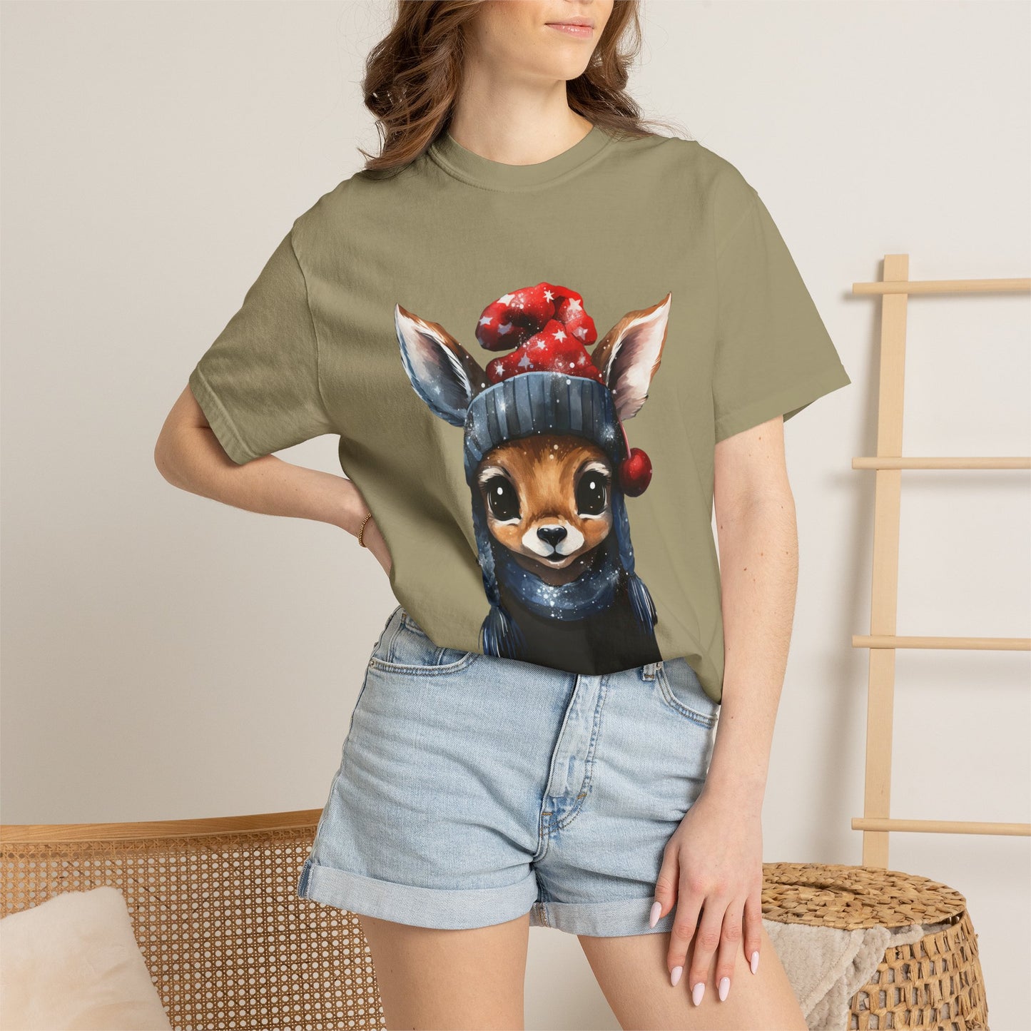 Christmas Kangaroo Tee Cute Holiday Shirt