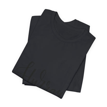 Hurray T-Shirt Calligraphy Script Celebration Tee