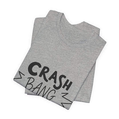 Crash Bang Wallop T-Shirt Comic Typography
