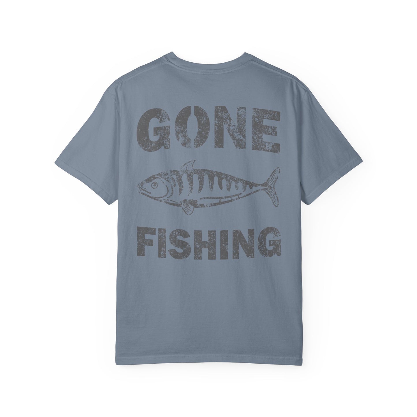 Gone Fishing Heavyweight Garment-Dyed Vintage Tee