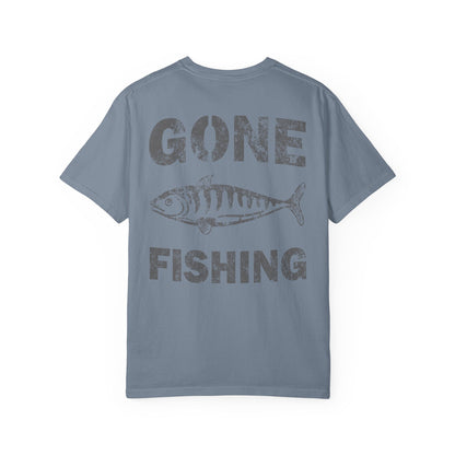 Gone Fishing Heavyweight Garment-Dyed Vintage Tee