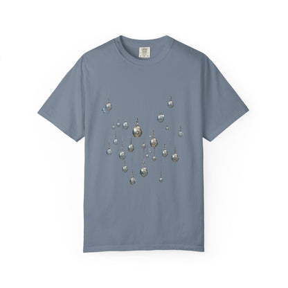Elegant Christmas Ornaments Tee | Heavyweight