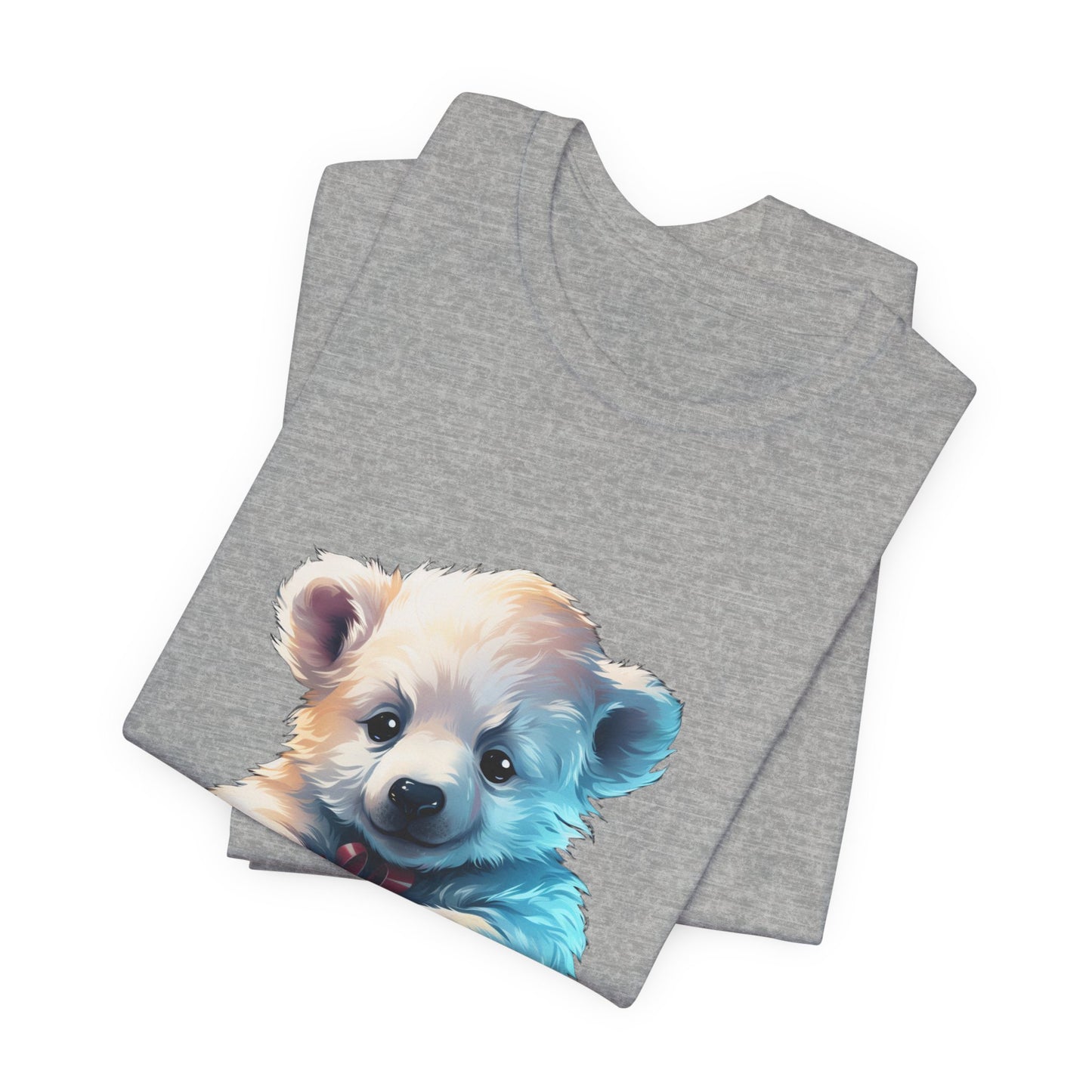 Cute Polar Bear Christmas T-Shirt Gift Tee