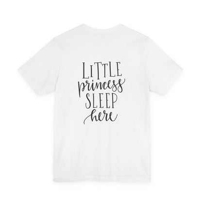 Little Princess Sleep Here Girls T-Shirt