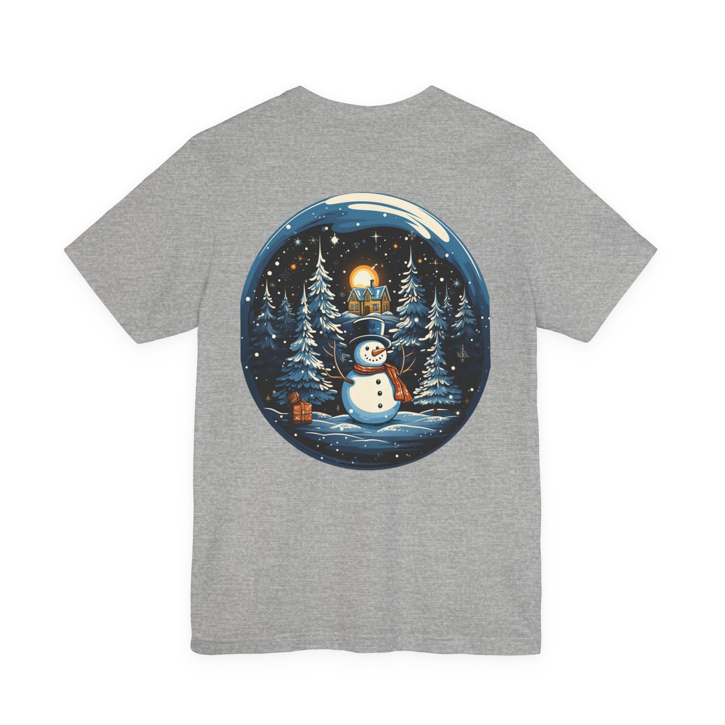 Snowman Snow Globe Christmas T-Shirt