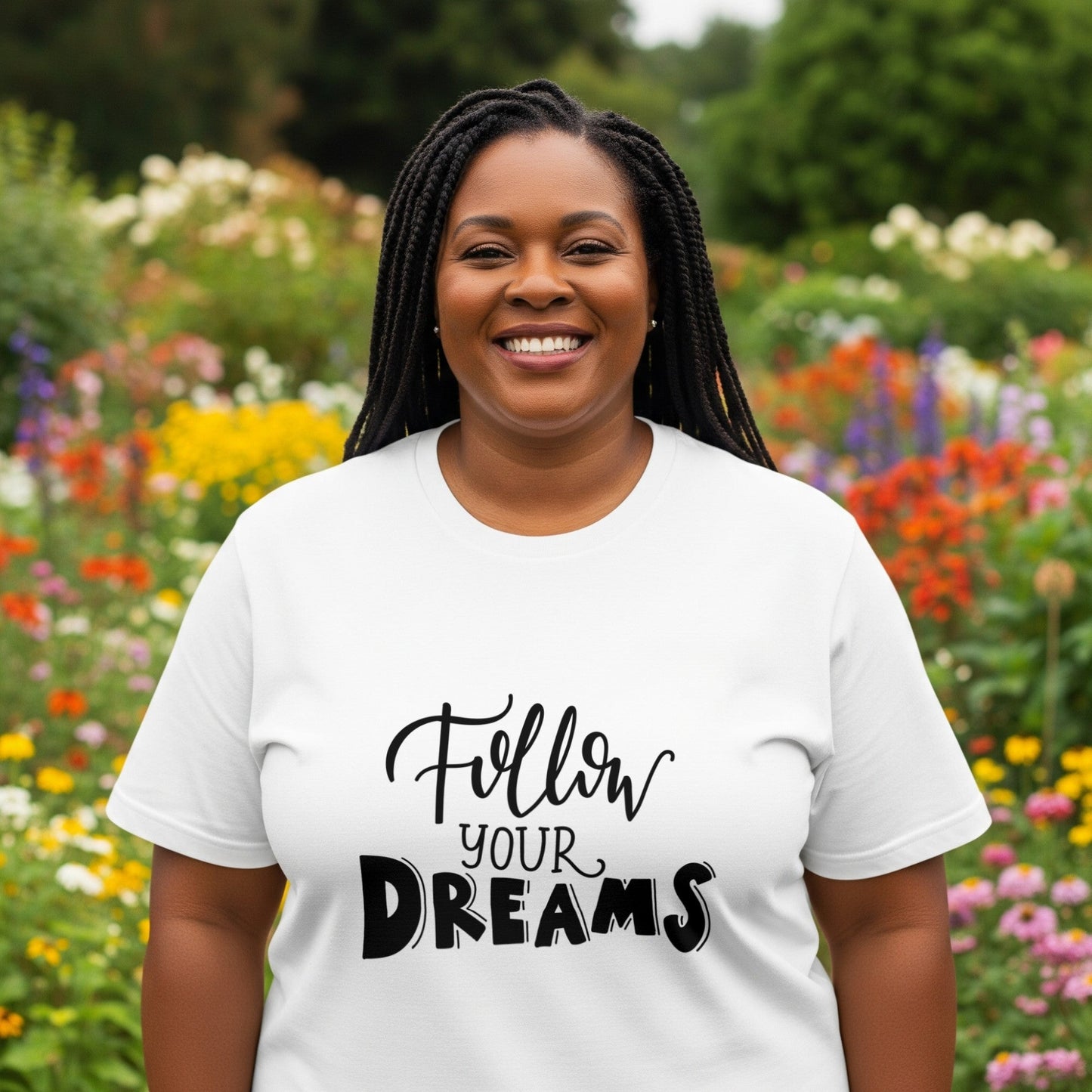 Follow Your Dreams T-Shirt Inspirational Tee lifestyle photo