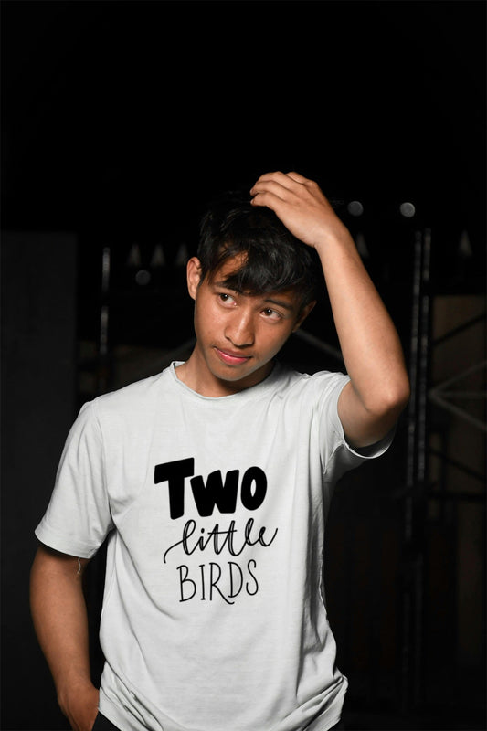 Two Little Birds T-Shirt 2nd Birthday Toddler lifestyle photo