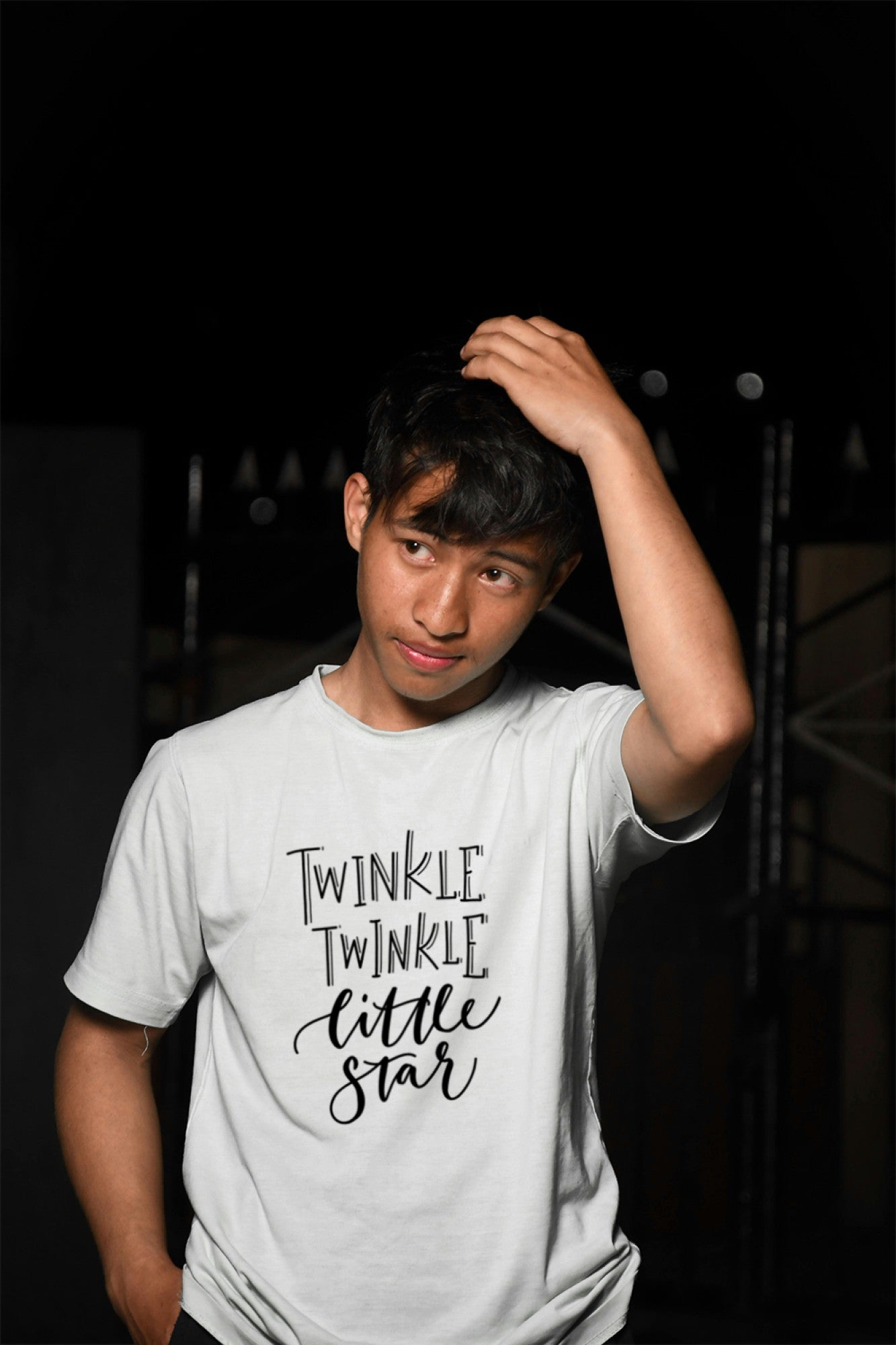 Twinkle Twinkle Little Star Baby Tee lifestyle photo