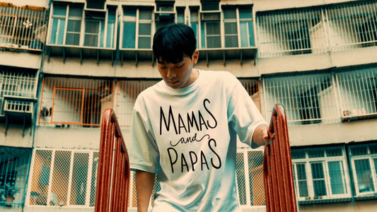Mamas and Papas T-Shirt for New Parents lifestyle photo